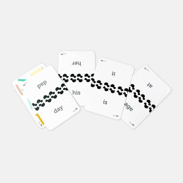 First Reading and Writing Words Flash Cards