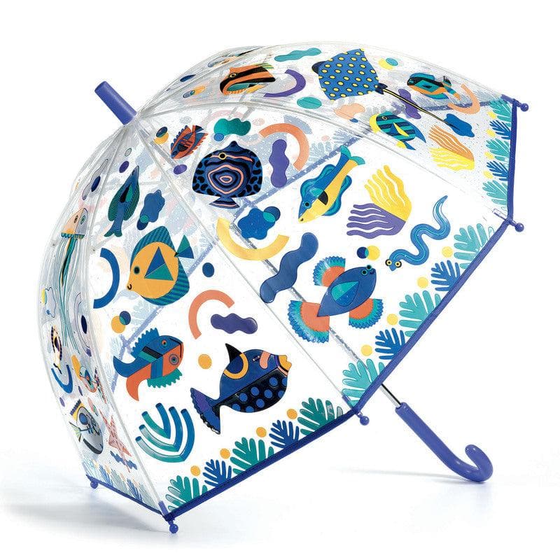 Fish Themed Colour Change Child Umbrella