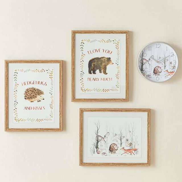 Forest Party Wall Clock