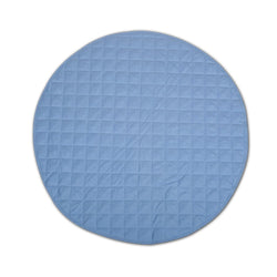French Linen Play Mat - Blue