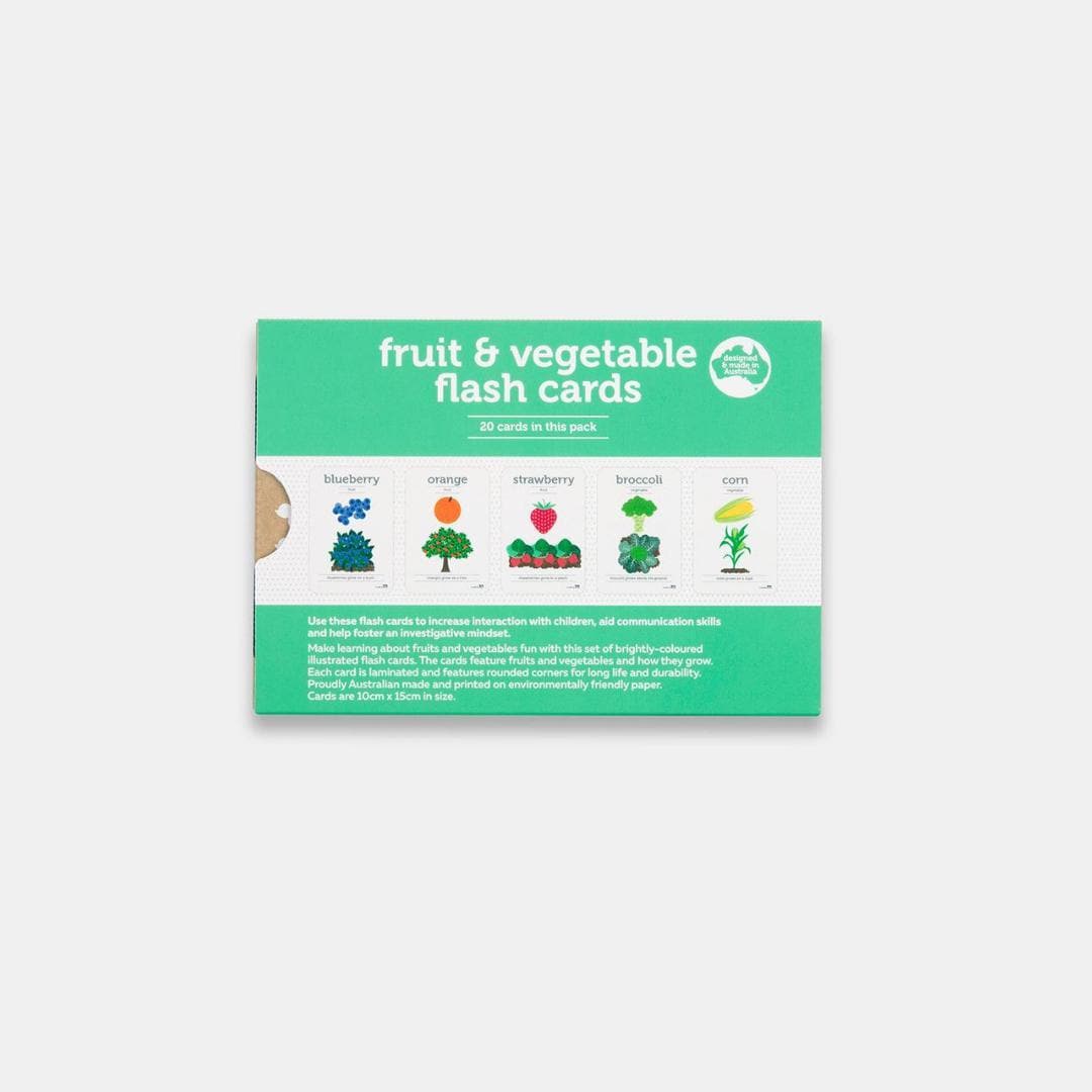 Fruit and Vegetable Flash Cards