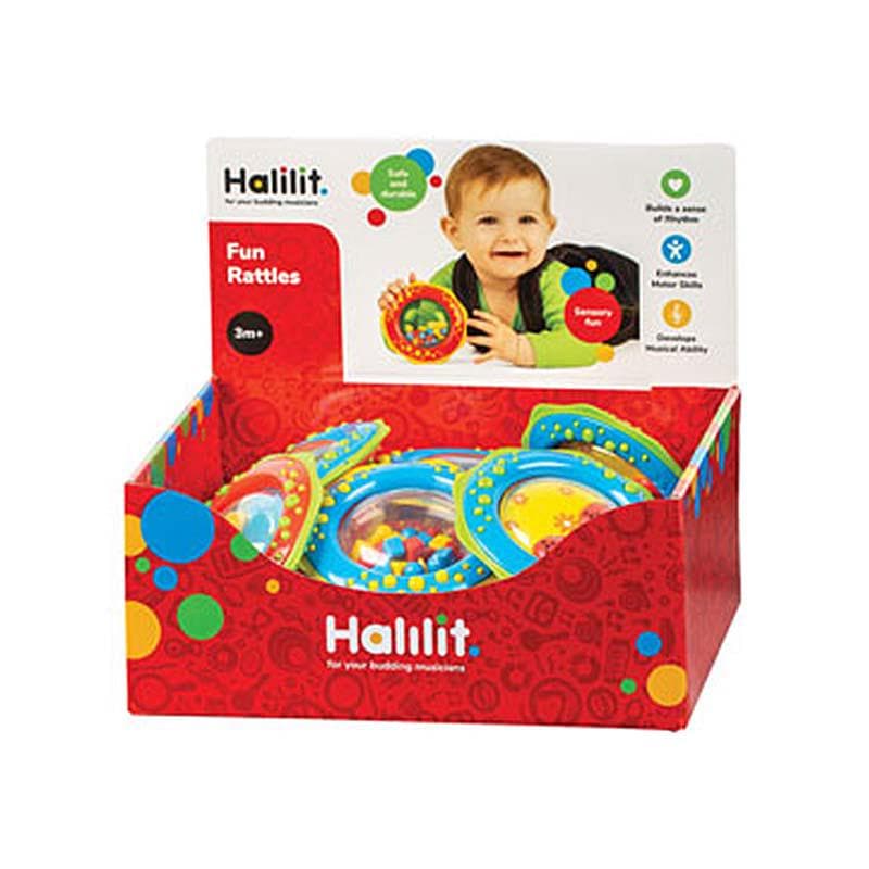 Fun Rattles - Assorted Colours