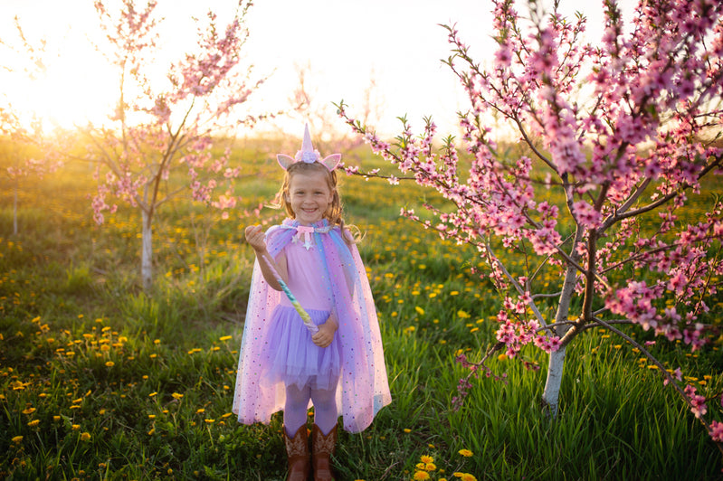 Rainbow Unicorn Cape & Headband