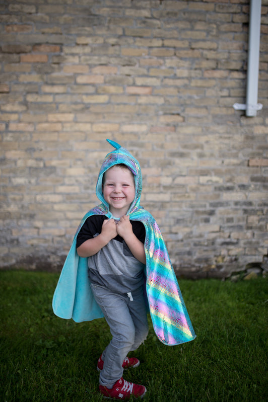 Reversible Unicorn & Dragon Cape