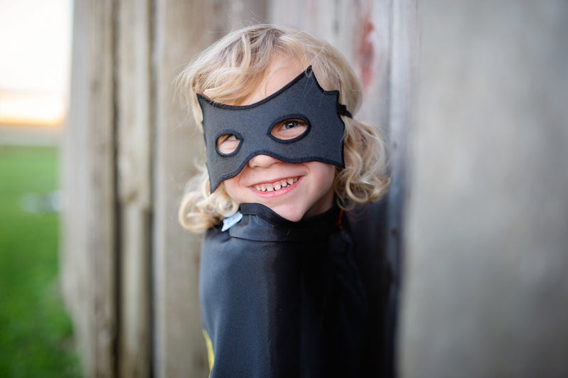Reversible Spider & Bat Cape with Mask