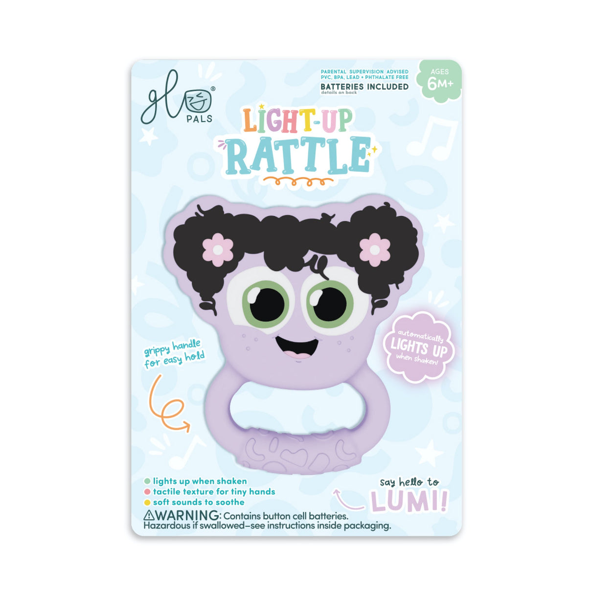 Glo Pal Light Up Rattle | LUMI