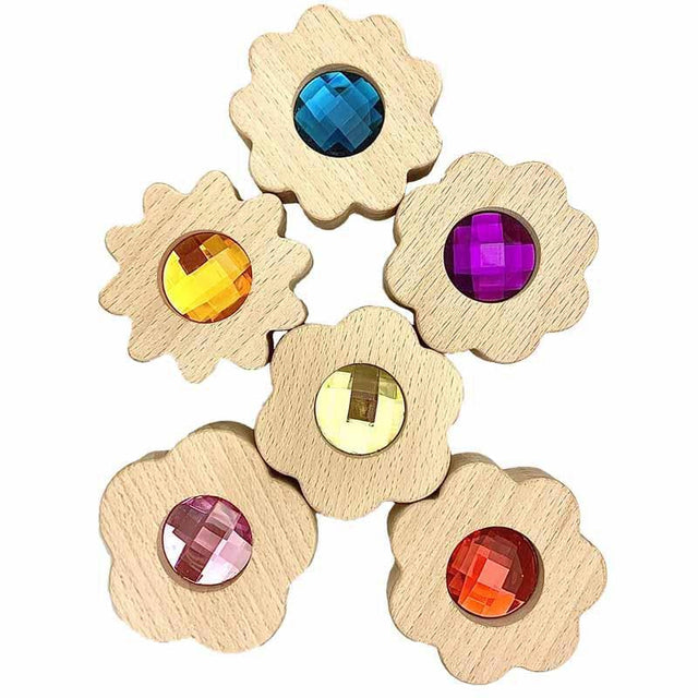 Gem Counting Flowers/6pc