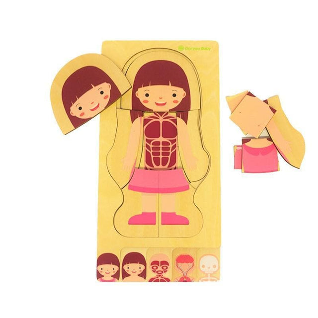Girl Body Puzzle