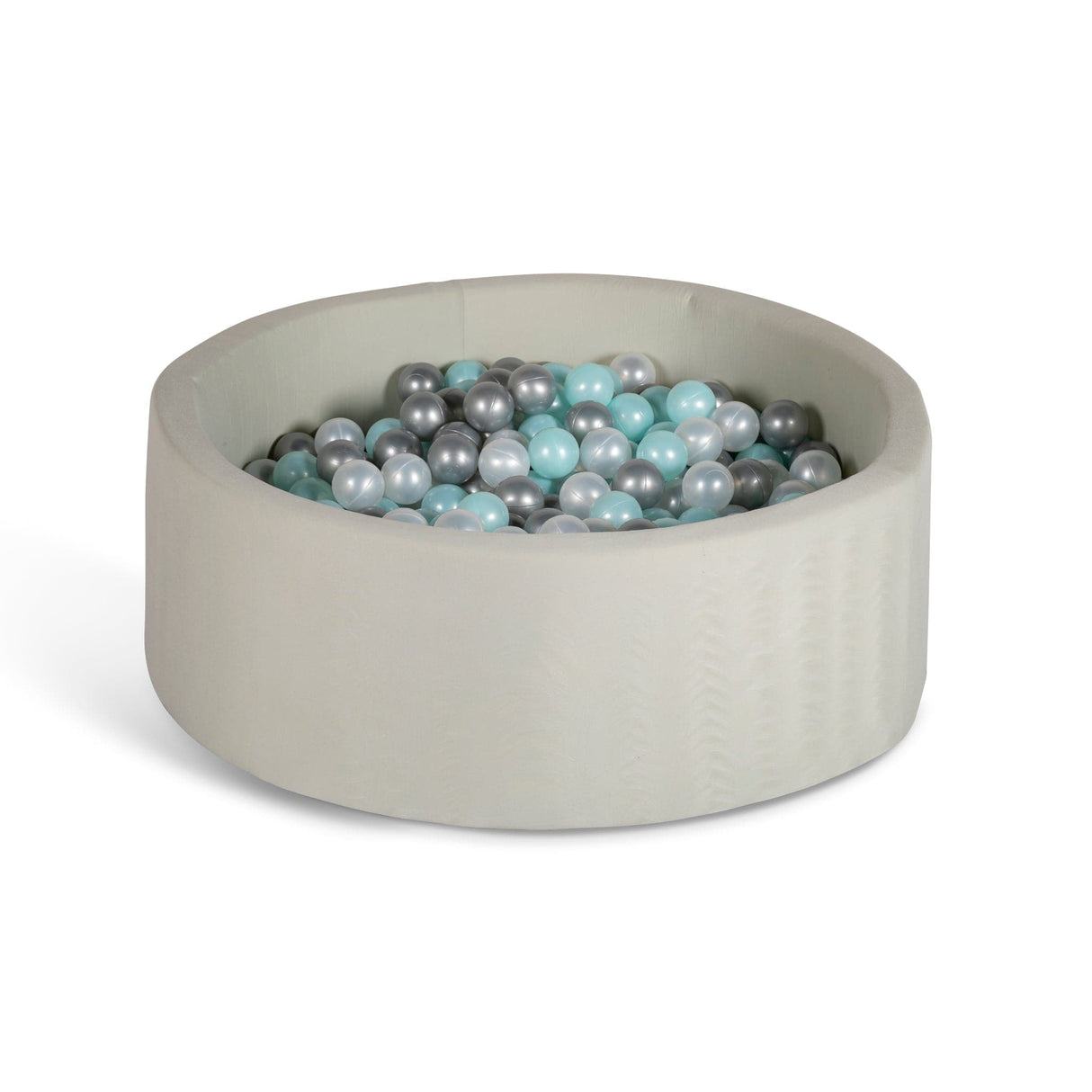 Green Ball Pit for Children - Green / Grey Balls