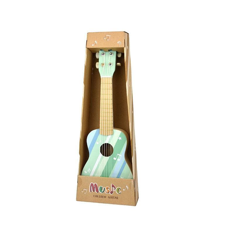 Green Wooden Guitar