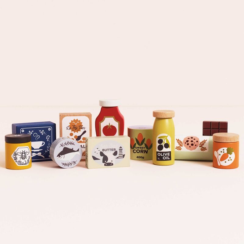 Groceries Set & Scanner - 15 Piece