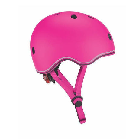 Helmet with Flashing LED Light