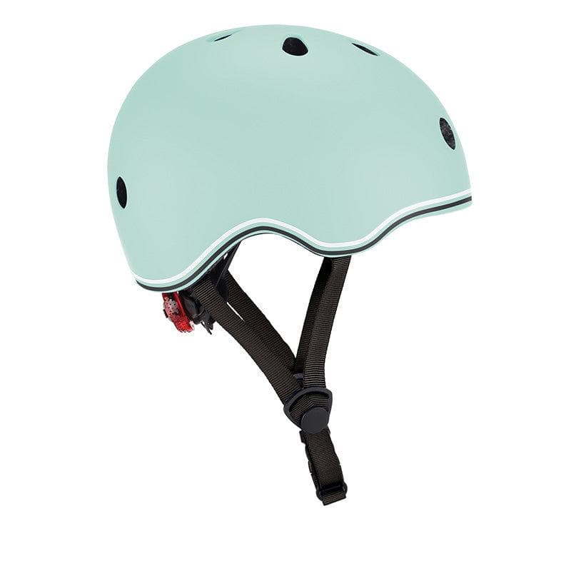 Helmet with Flashing LED Light
