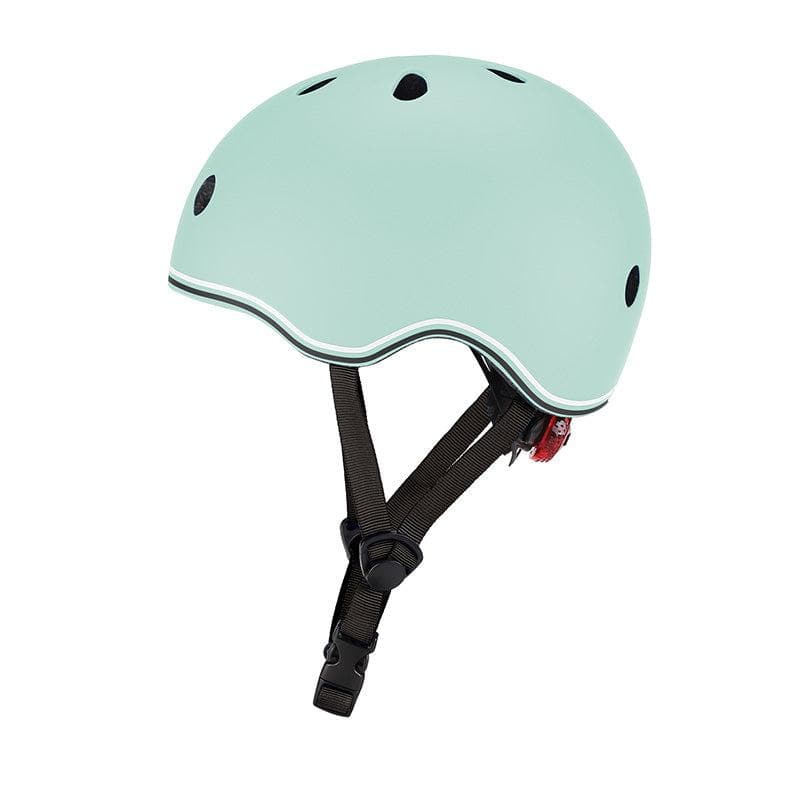 Helmet with Flashing LED Light