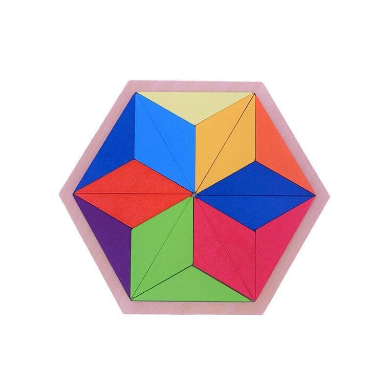 Hexagon Shape Puzzle
