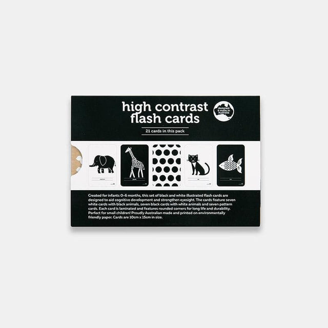 High Contrast Flash Cards