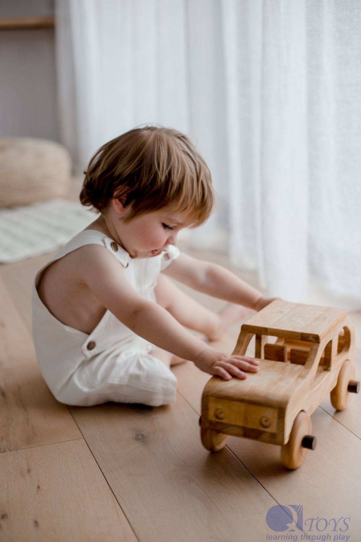 Natural Wooden Car