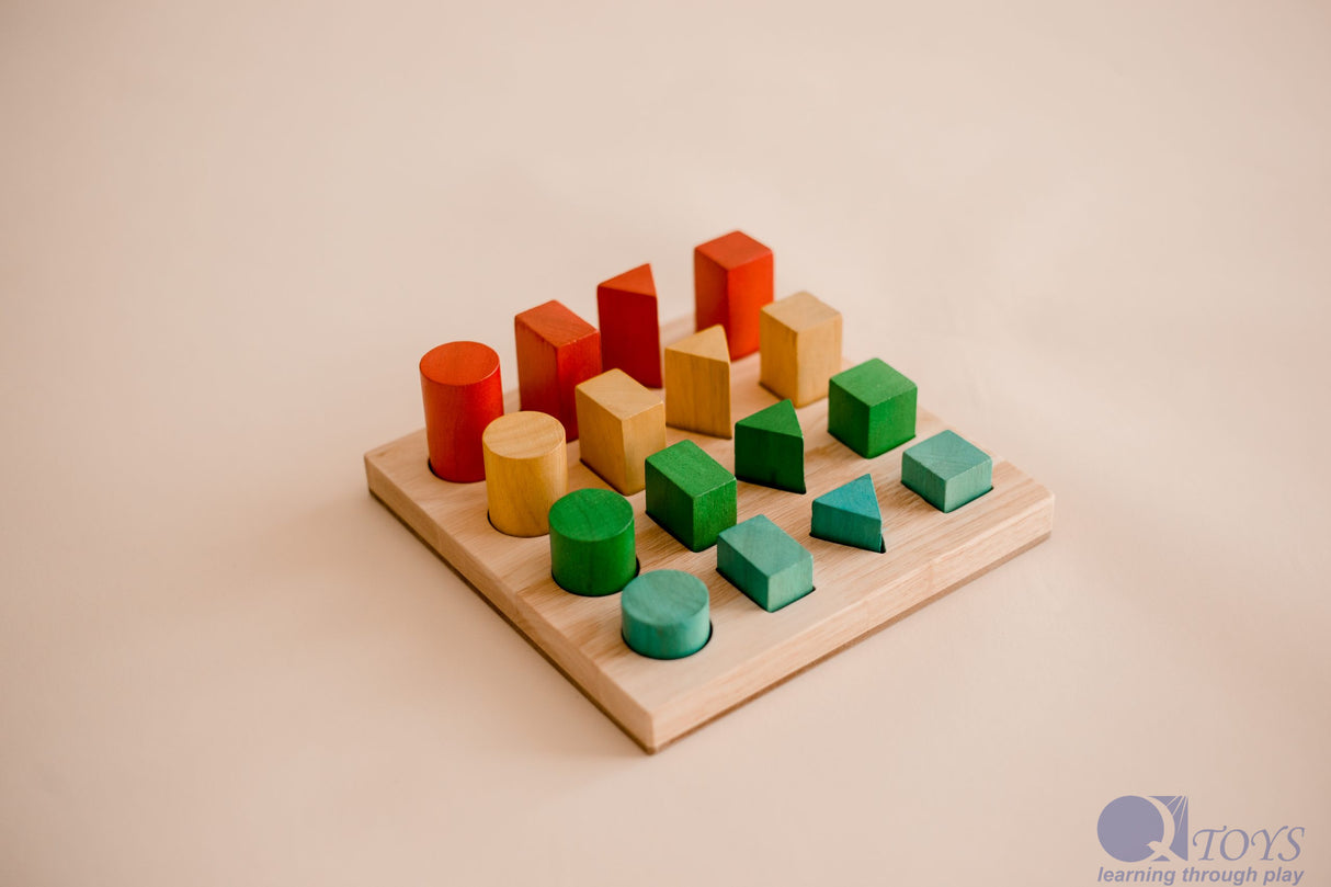 Shape & Size Sorting Board