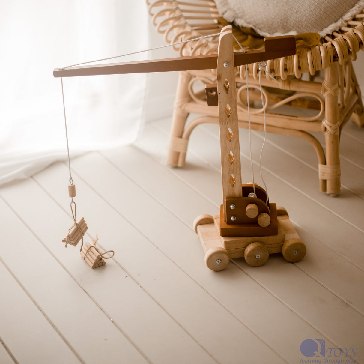 Wooden Crane