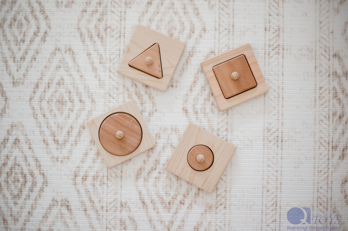 Single Shape Puzzle - set of 4