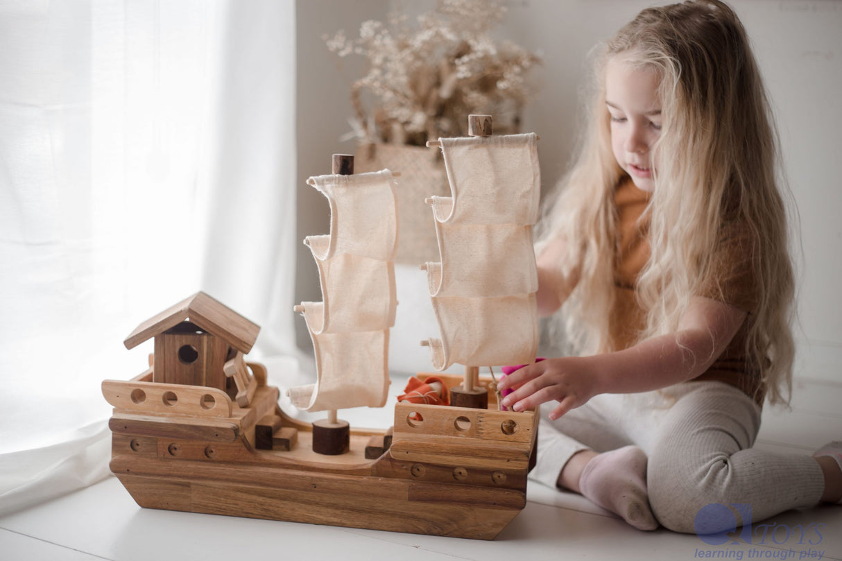 Wooden Pirate ship