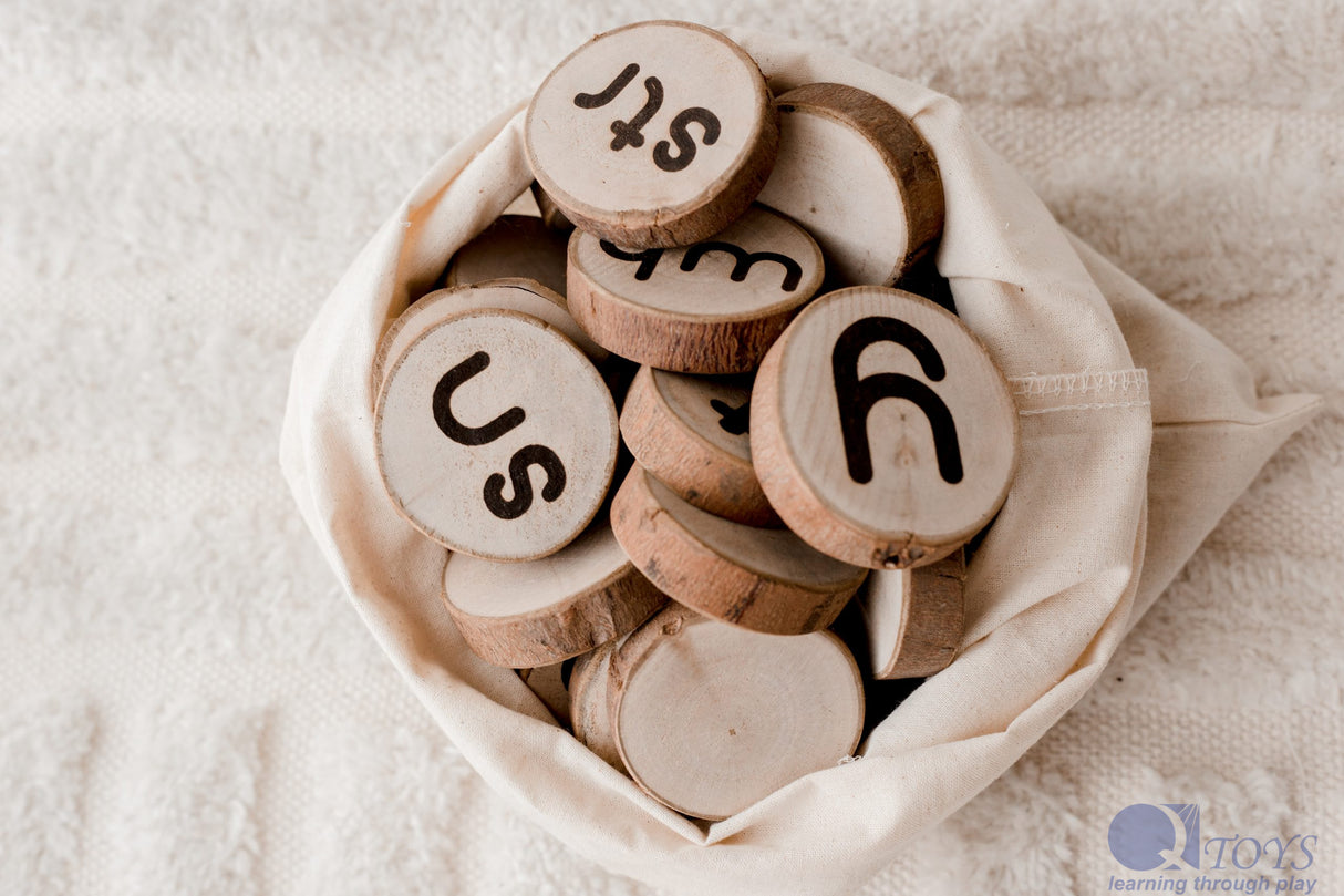 Wooden Phonogram Learning Kit