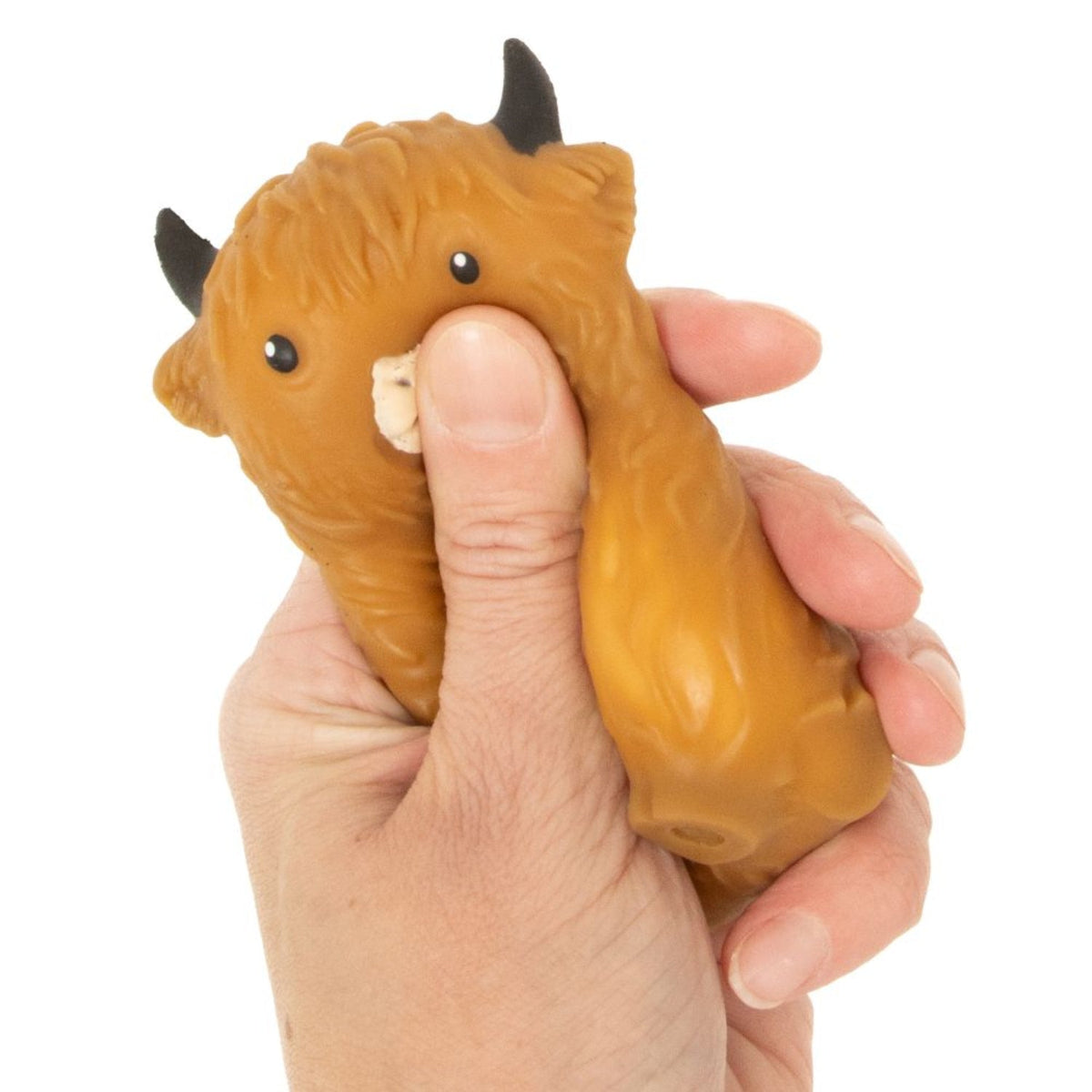 Keycraft Squishy Highland Cows sensory squishy toy
