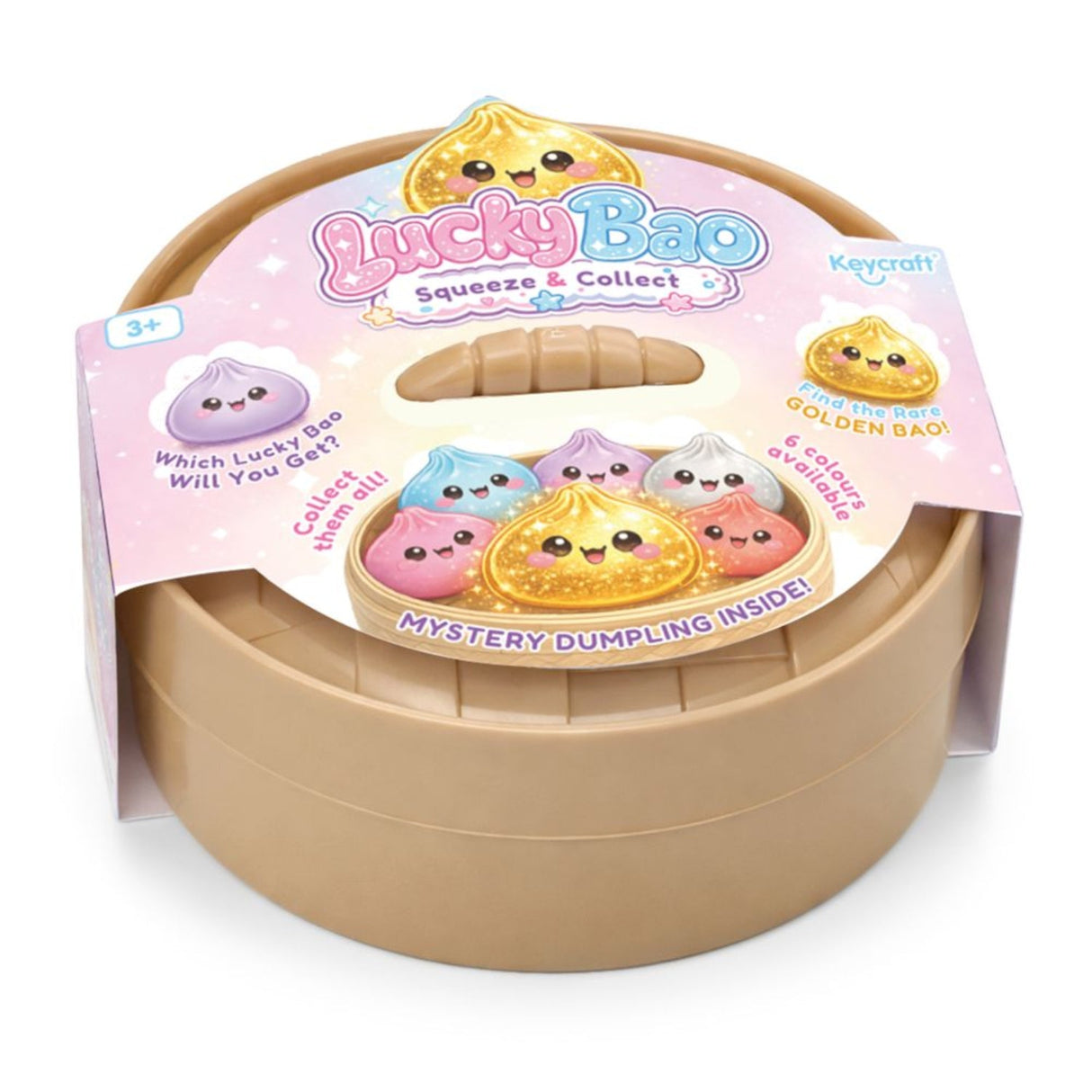 Keycraft - Lucky Bao Mystery Dumpling Squish (Large - 10cm)