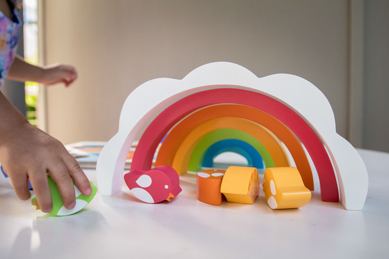 Large Sun and Rainbow Puzzle