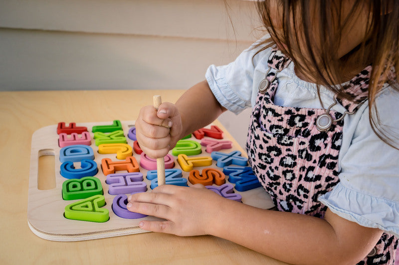 Handcarry Uppercase ABC Trace Puzzle