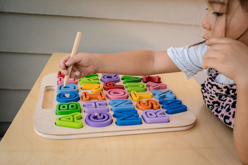 Handcarry Uppercase ABC Trace Puzzle