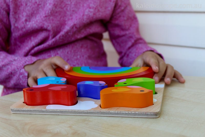 Bird And Rainbow Puzzle
