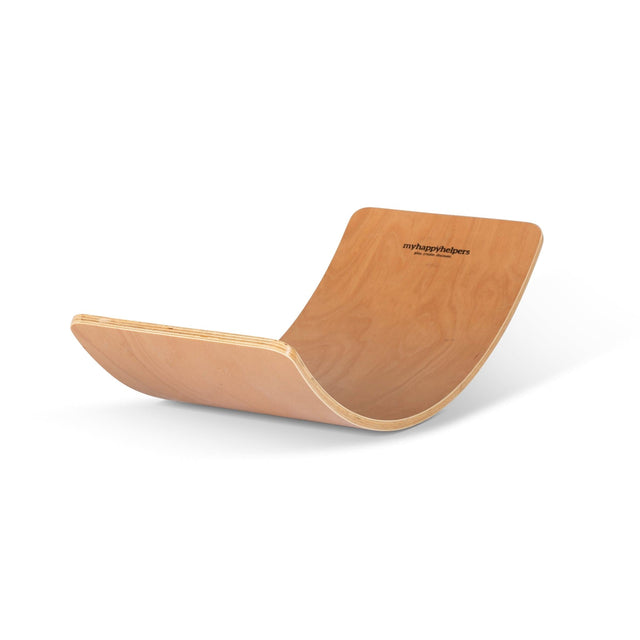 Kids Indoor Pikler Balance Board Play -Varnished