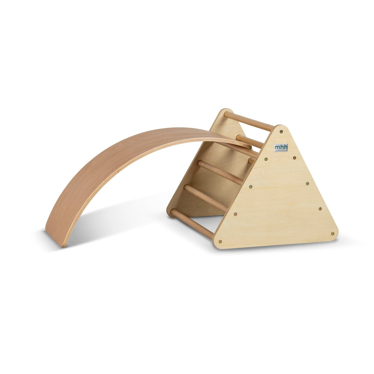 Kids Indoor Pikler Balance Board Play -Varnished