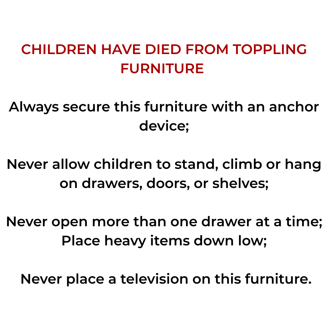 Kids Wardrobe - Grey Baskets