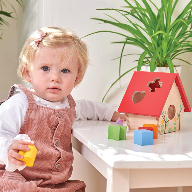 Petilou My Little House Shape Sorter
