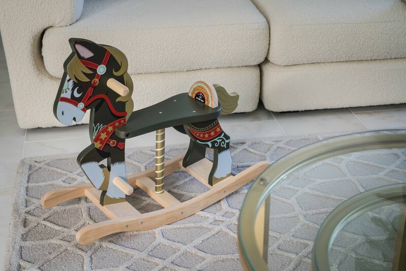 Petilou Traditional Rocking Horse