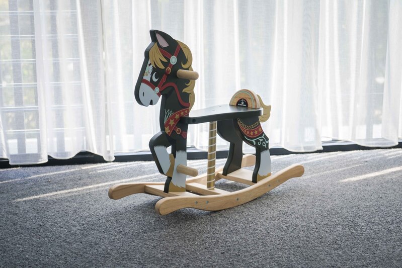 Petilou Traditional Rocking Horse