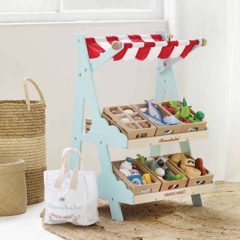 Wooden Market Stall