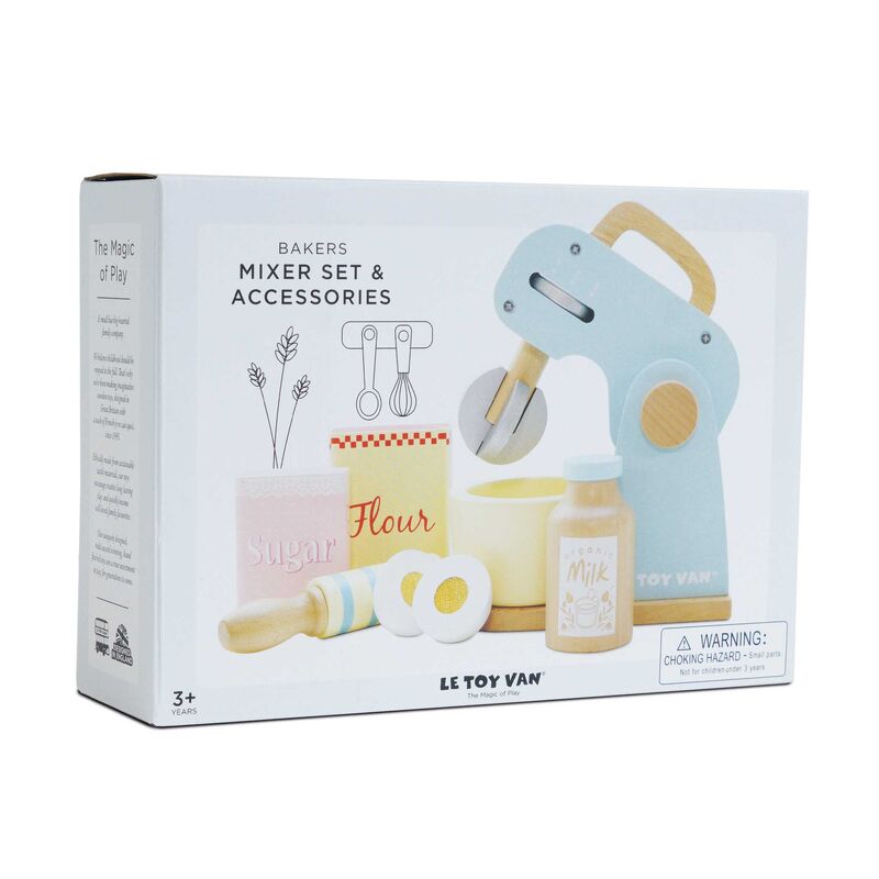 Bakers Mixer Set and Accessories - 8 Piece