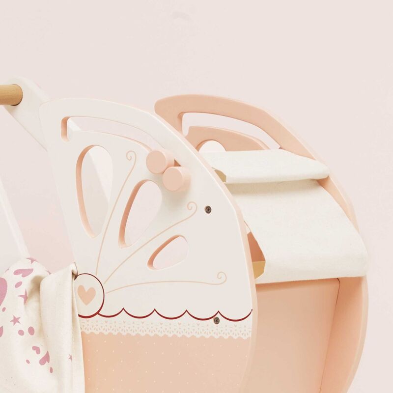 Honeybake Sweet Dreams Pram - Pink