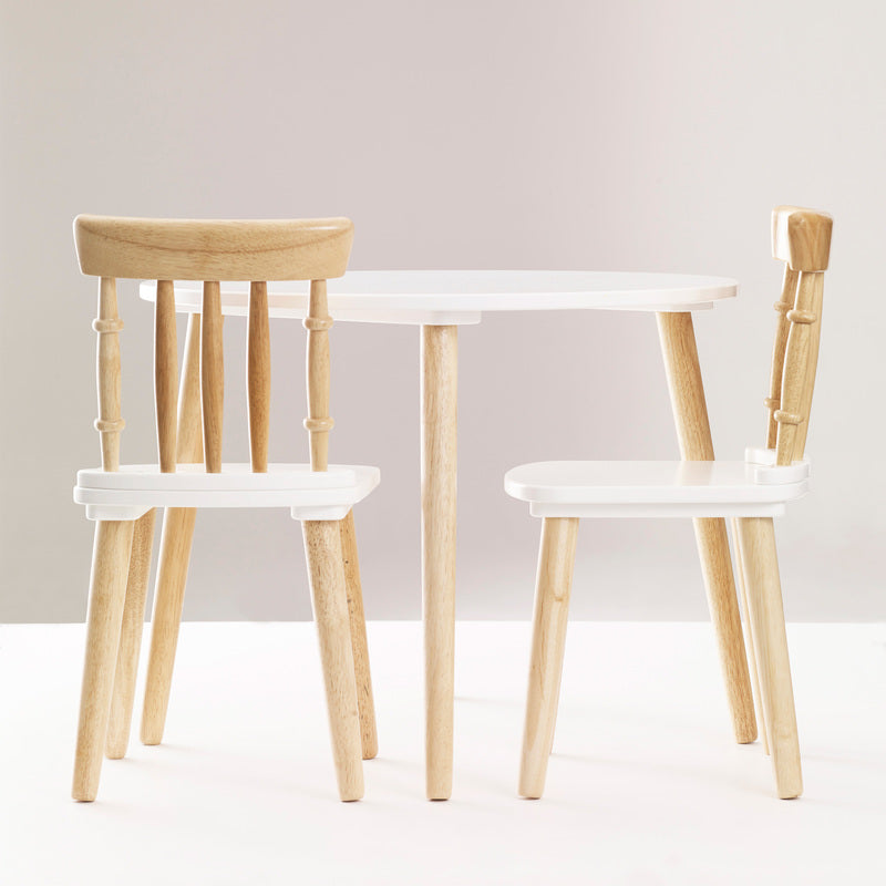 Honeybake Spindle Table and 2 Chairs