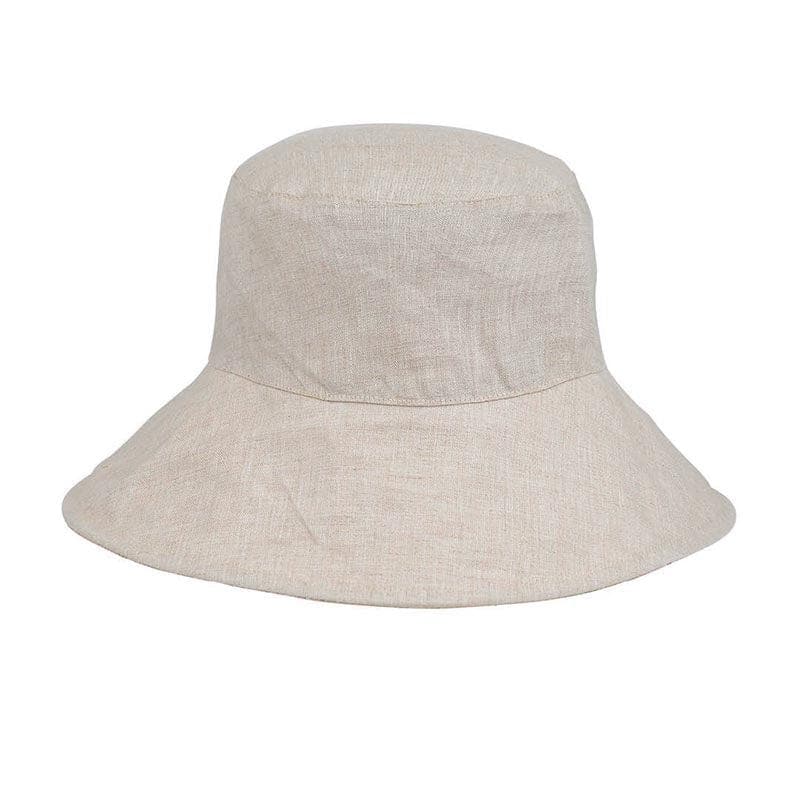 Ladies Reversible Sun Hat - Heather/Flax