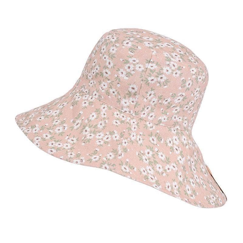 Ladies Reversible Sun Hat - Heather/Flax