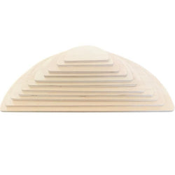 Large Natural Semi Circles