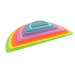 Large Pastel Semi Circles
