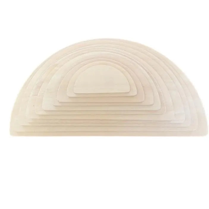 Large Wooden RAINBOW Semi Circles