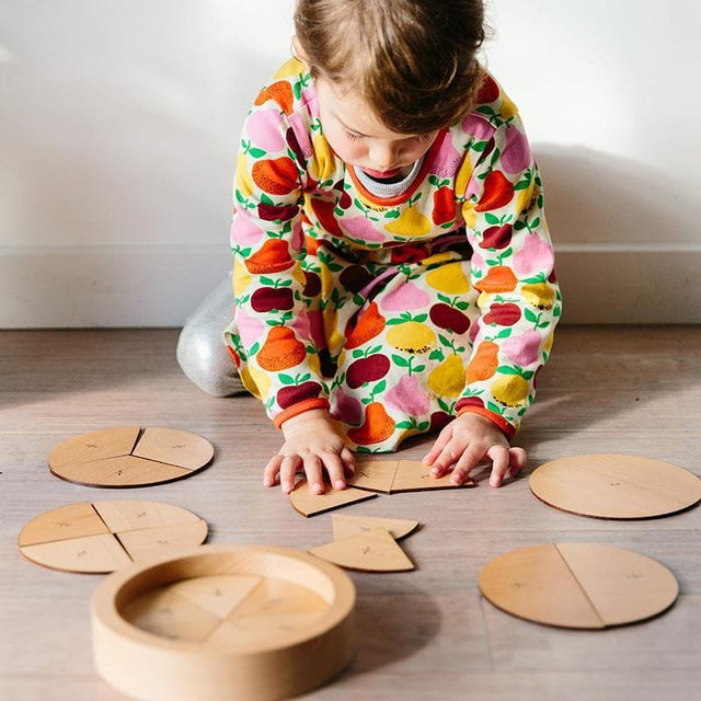 Learning Fractions - A Math Puzzle