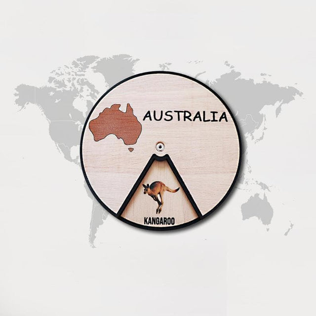 Learning Wheels - Animals & Continents