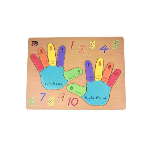 Left and Right Hand Puzzle